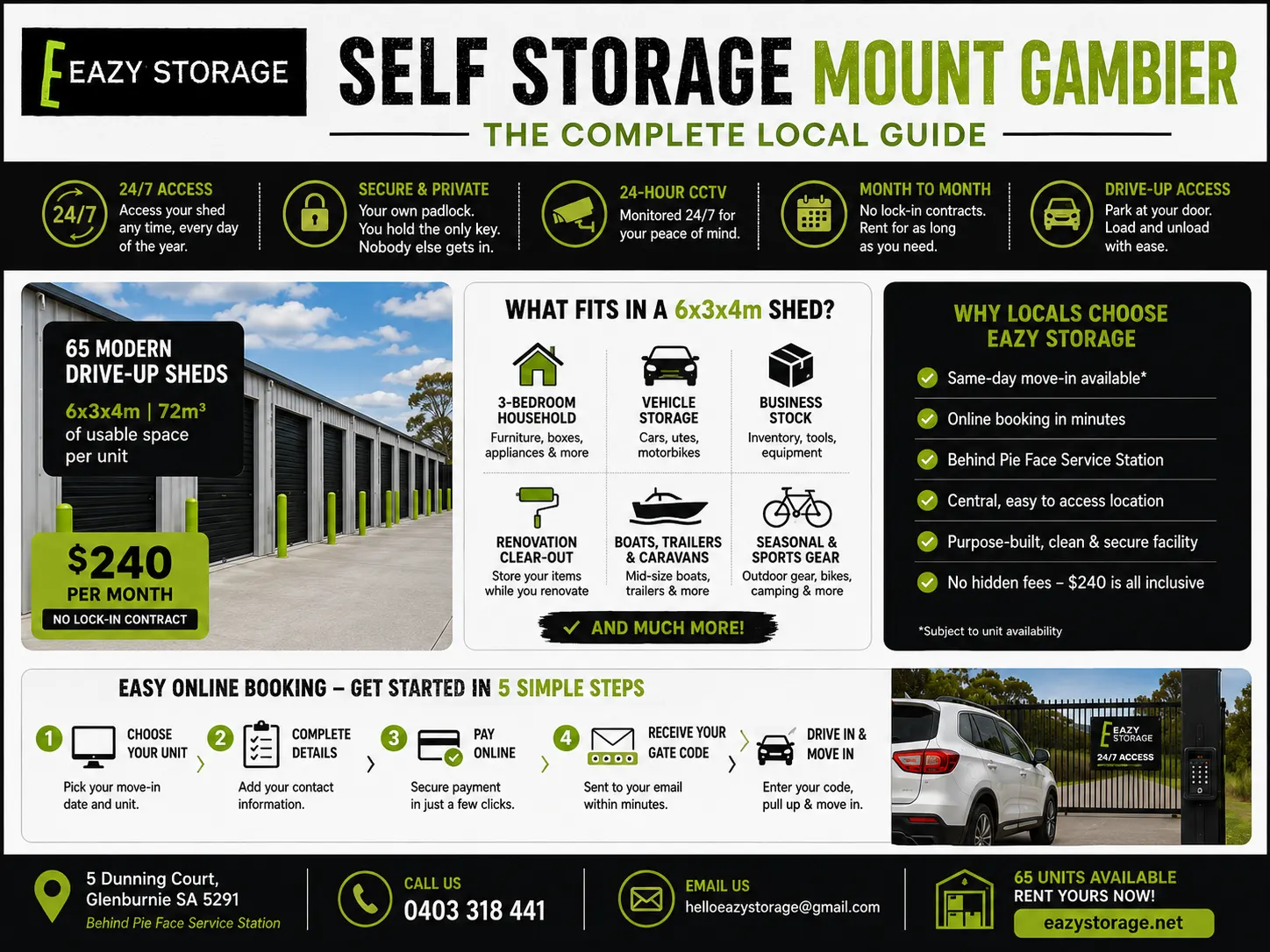 self storage mount gambier